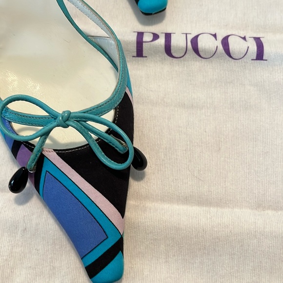 Emilio Pucci Shoes - Emilio Pucci Mule with Bow size 37.5